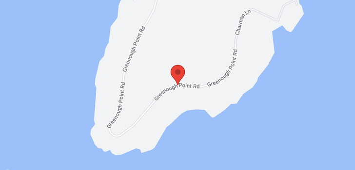map of LOT 1 GREENOUGH POINT ROAD